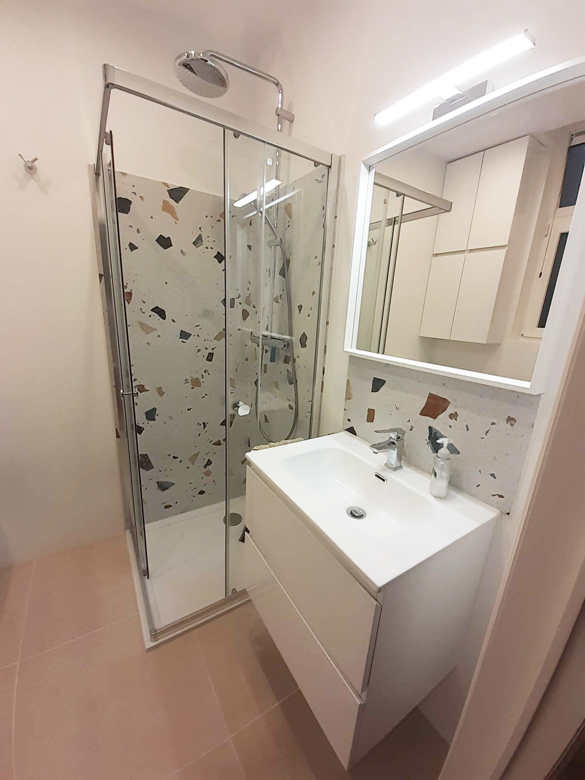 Design et rénovation salle de douche à Bruxelles